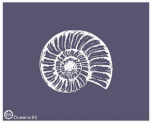 Oceano 93 - stencil 16 x 13 cm