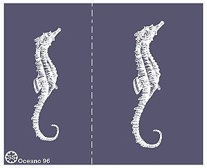 Oceano 96 - stencil 16 x 13 cm