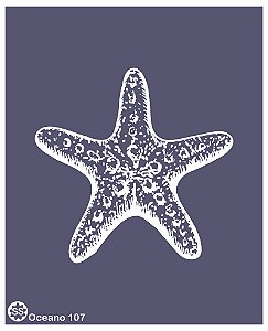 Oceano OC107 - stencil 16 x 13 cm