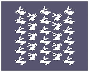 Páscoa 03 - stencil 16 x 13 cm
