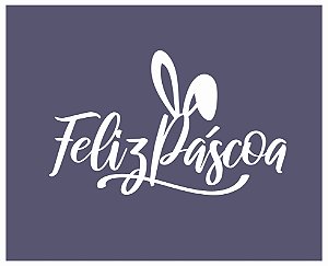 Páscoa 15 - stencil 16 x 13 cm