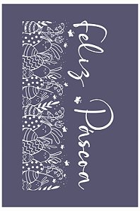 Páscoa 39 - stencil 25 x 16 cm