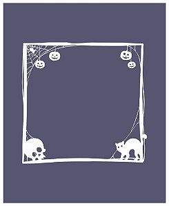 Halloween 08 - stencil 16 x 13 cm