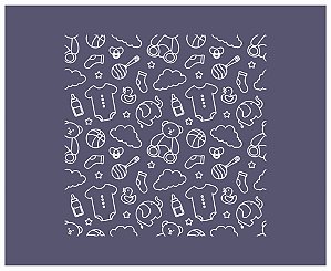 Maternidade 03 - stencil 16 x 13 cm