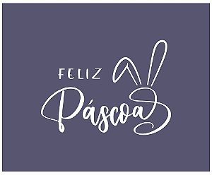Páscoa 52 - stencil 16 x 13 cm