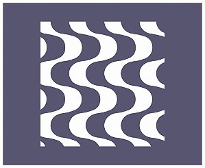 Formas 23 - stencil 16 x 13 cm