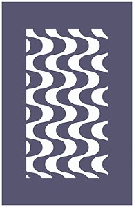 Formas 24 - stencil 25 x 16 cm