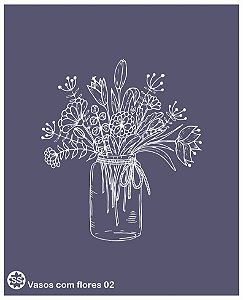 Vasos com flores 02