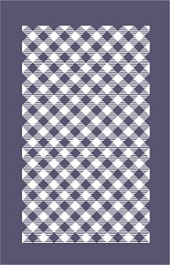 Estampas 38 - stencil 25 x 16 cm