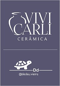 Stencil logotipo Vivi Carli e Dedeu