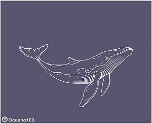 Oceano 103 - stencil 16 x 13