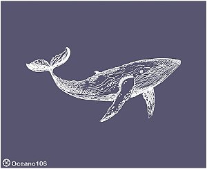 Oceano 106 - stencil 16 x 13 cm