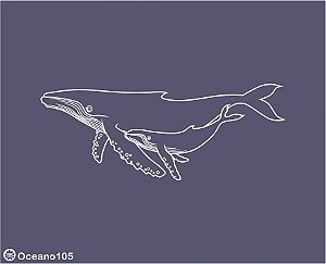 Oceano 105 - stencil 16 x 13 cm