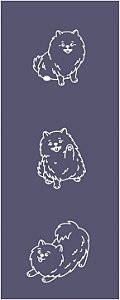 Pet 23c - stencil 28 x 10 cm