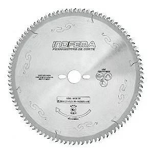 Disco Serra 300mm 96d para MDF e MDP Revestido 813005 Indfema