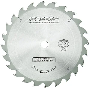 Disco Serra Circular 350mm 24 Dentes 803501 Indfema