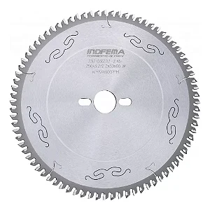 Disco Serra Circular Cromada 250mm 80 Dent Ed 812560 Indfema