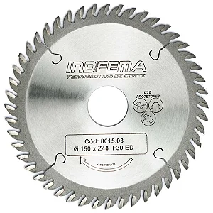 Disco Serra Circular HM 150 Mm 48 Dentes 801503 Indfema