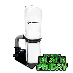 Coletor de Pó Eco com 2 Bocas e 1 Reservatório CP2C Maksiwa