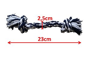 Brinquedo Mordedor Dental Bone Pet Corda GG Para Cães