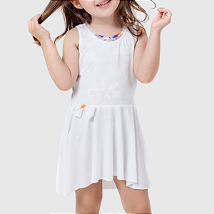 Vestido Infantil de Frufru