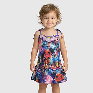 Vestido com Babado