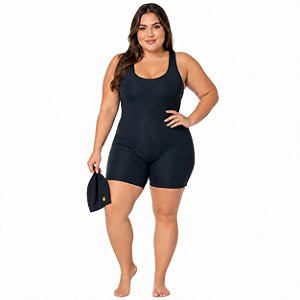 Macacão Hidroginastica Plus Size