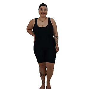 Macacão Hidroginastica Plus Size