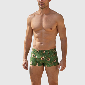 Sunga boxer com bolso moda praia