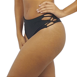 Hot pants cruzada fio dental feminina