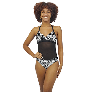 Maio com tela feminino