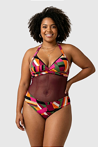 Maio com tela plus size