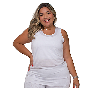 Regata basica plus size