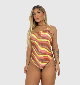 Maio um ombro so feminino Carolgava Moda Praia