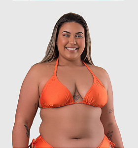 Cortinao de biquini marquinha plus size Carolgava Moda Praia