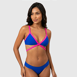 Conjunto de biquini tiras feminino
