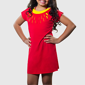 Vestido Infantil juvenil em Malha