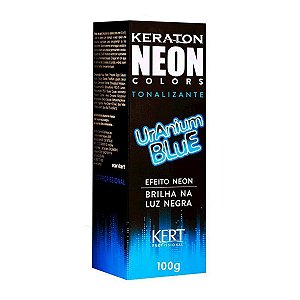Tonalizante Keraton Neon Colors Uranium Blue 100g
