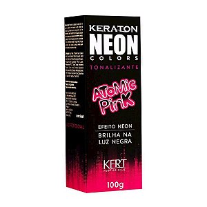 Tonalizante Keraton Neon Colors Atomic Pink 100g