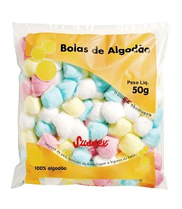 Algodão Sussex Bola Colorida 100g