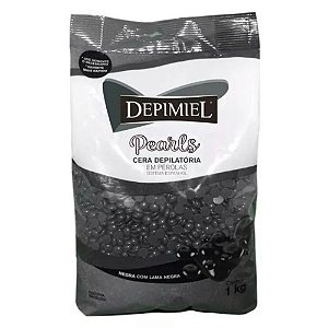 Cera Depimiel 1kg Negra Em Perolas