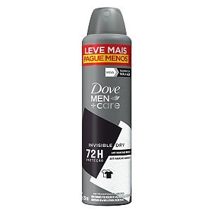 Desodorante Aerossol Men Invisible Dry Dove 250ml