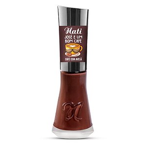 Esmalte Nati José e um Bom Café Café c/ Avelã