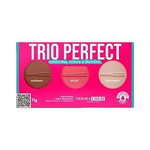 Trio Perfect (Contorno, Blush e Iluminador) 11G