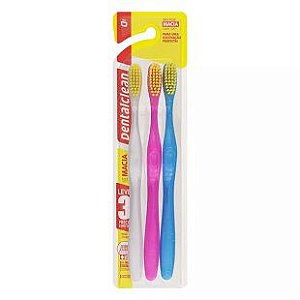 Escova Dental Pop Basic Colors L3P2 Macia Dental Clean