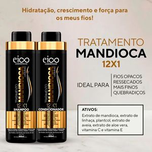 EICO KIT SH+COND MANDIOCA 800ML+750ml