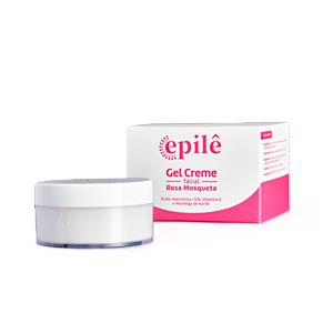 Epile Gel Creme Facial Rosa Mosqueta - 50Gr