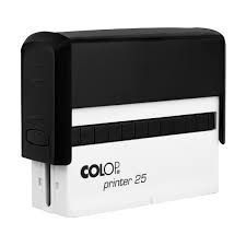 Carimbo automático personalizado print25 impressão 75x15mm