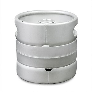 Barril de chopp 5L Slim Inox