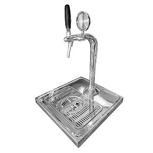 Kit Torre Naja 01 Via Cromada - com medalhão - Bandeja com Gela Copos